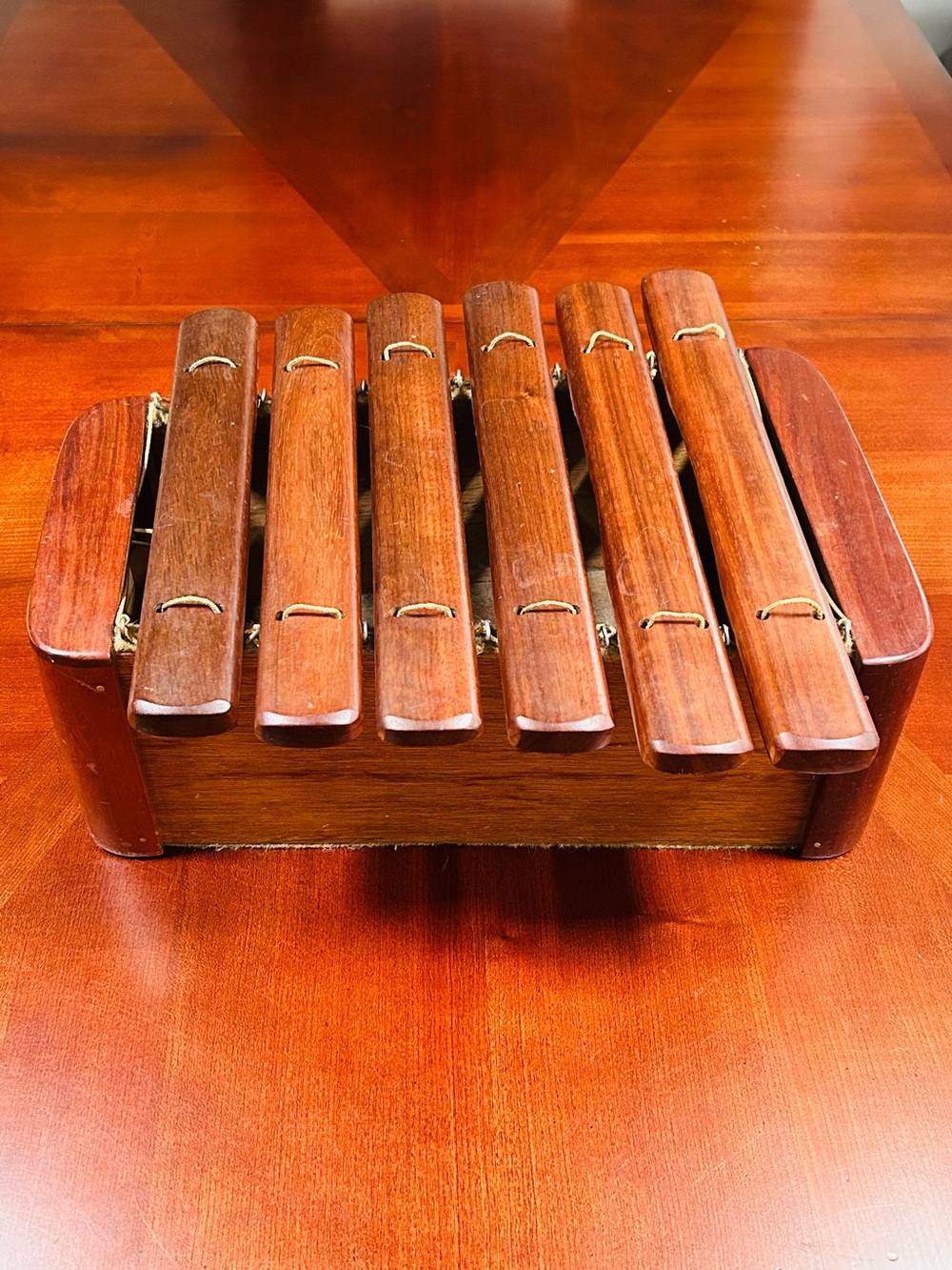 Vintage Handmade Alto Xylophone 6 Rosewood Bar 
“C D E G A C”